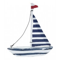 ΞΥΛΙΝΟ ΚΑΡΑΒΙ  ΛΕΥΚΟ ΜΠΛΕ  τεμ. 144