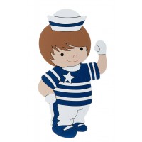 ΞΥΛΙΝΟΣ ΝΑΥΤΗΣ ΣΕ ΒΑΣΗ   τεμ. 240