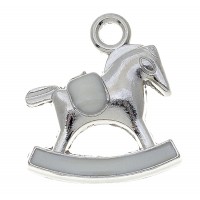 ΜΕΤΑΛΛΙΚΟ ΑΛΟΓΑΚΙ ΚΟΥΝΙΣΤΟ  ΣΜΑΛΤΟ  ΛΕΥΚΟ 