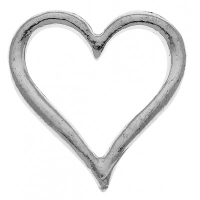 ΜΕΤΑΛΛΙΚΕΣ ΚΑΡΔΙΕΣ ΠΕΡΙΓΡΑΜΜΑ ΧΡΥΣΟ -ΑΣΗΜΙ 