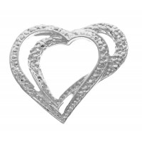 ΜΕΤΑΛΛΙΚΗ ΚΑΡΔΙΑ ΔΙΠΛΗ   ΠΕΡΙΓΡΑΜΜΑ ΣΦΥΡΗΛΑΤΗ 