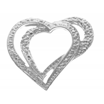 ΜΕΤΑΛΛΙΚΗ ΚΑΡΔΙΑ ΔΙΠΛΗ   ΠΕΡΙΓΡΑΜΜΑ ΣΦΥΡΗΛΑΤΗ 