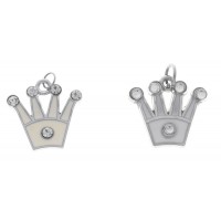 ΜΕΤΑΛΛΙΚΗ ΚΟΡΩΝΑ  ΚΡΕΜΑΣΤΗ ΣΜΑΛΤΟ  ΛΕΥΚΟ-ΡΟΖ-ΣΙΕΛ-ΕΚΡΟΥ 