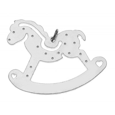 ΜΕΤΑΛΛΙΚΟ ΑΛΟΓΑΚΙ ΚΟΥΝΙΣΤΟ ΑΣΗΜΙ  10 τεμ.