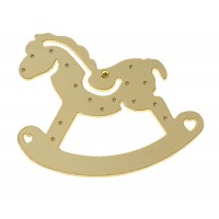 ΜΕΤΑΛΛΙΚΟ ΑΛΟΓΑΚΙ ΚΟΥΝΙΣΤΟ ΧΡΥΣΟ 