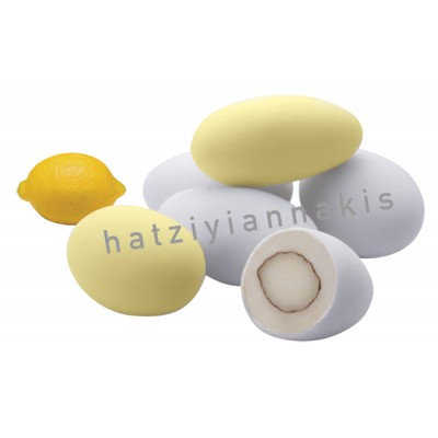 CHOCO ALMOND ΓΕΥΣΗ ΛΕΜΟΝΙ  12,5/ το κιλο-11,50το κιλο συσκευασια 4 κιλων  