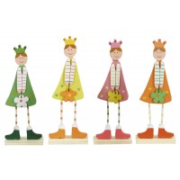 ΞΥΛΙΝΟΣ ΠΡΙΓΚΙΠΑΣ ΣΕ ΒΑΣΗ ΜΕ ΛΟΥΛΟΥΔΙ  τεμ. 144