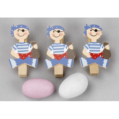 ΞΥΛΙΝΑ ΜΑΝΤΑΛΑΚΙΑ ΠΕΙΡΑΤΗΣ       S/6  τεμ. 6