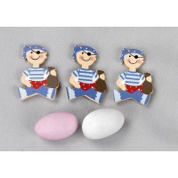 ΞΥΛΙΝΑ ΑΥΤΟΚΟΛΛΗΤΑ ΠΕΙΡΑΤΕΣ         S/6 τεμ. 6