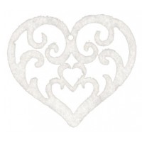 ΛΕΥΚΗ ΦΥΤΡΙΝΗ ΚΑΡΔΙΑ τεμ. 6