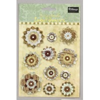 VINTAGE ΑΥΤΟΚΟΛΛΗΤΑ  ΛΟΥΛΟΥΔΙΑ                      S/11 τεμ. 11