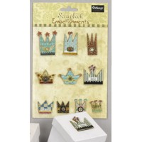 VINTAGE ΑΥΤΟΚΟΛΛΗΤΑ KOΡΩΝΕΣ                        S/10 τεμ. 10