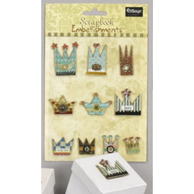 VINTAGE ΑΥΤΟΚΟΛΛΗΤΑ KOΡΩΝΕΣ                        S/10 τεμ. 10