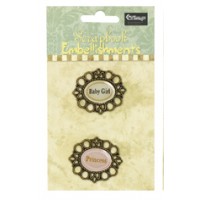 VINTAGE ΑΥΤΟΚΟΛΛΗΤΑ ΡΟΖ                                     S/2 τεμ. 2