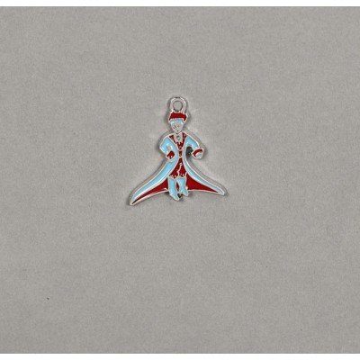 ΜΕΤΑΛΛΙΚΟΣ ΜΙΚΡΟΣ ΠΡΙΓΚΙΠΑΣ  ΣΜΑΛΤΟ  ΣΙΕΛ-ΚΟΚΚΙΝΟ 