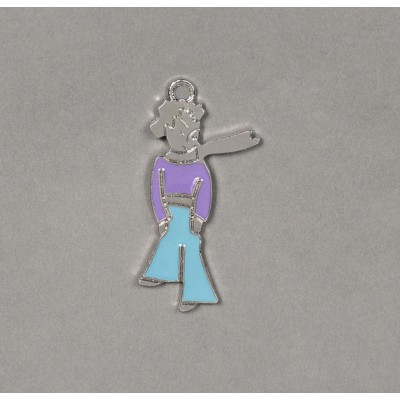 ΜΕΤΑΛΛΙΚΟ ΜΙΚΡΟΣ ΠΡΙΓΚΙΠΑΣ ΣΜΑΛΤΟ  ΣΙΕΛ-ΜΩΒ 