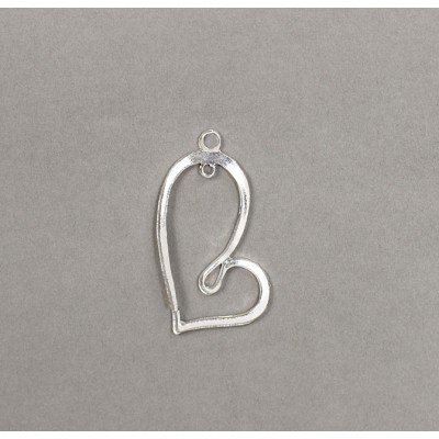 ΜΕΤΑΛΛΙΚΗ ΚΑΡΔΙΑ  ΑΝΙΣΗ   ΑΣΗΜΙ  ΚΡΕΜΑΣΤΗ 