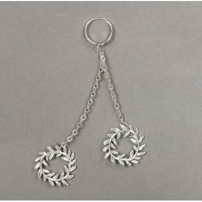 ΕΠΑΡΓΥΡΟ ΑΛΥΣΙΔΑΚΙ-ΜΕ 2 ΣΤΕΦΑΝΑΚΙΑ 100 τεμ.