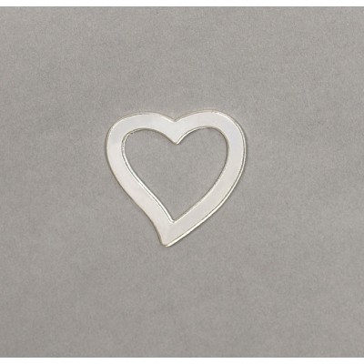 ΜΕΤΑΛΛΙΚΗ ΚΑΡΔΙΑ   ΑΣΗΜΙ  100 τεμ.