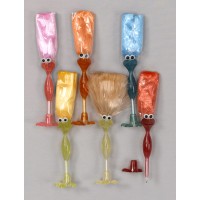 VINTAGE ΠΛΑΣΤΙΚΑ ΖΩΑΚΙΑ ΜΕ ΣΤΥΛΟ  ΧΡΩΜΑΤΙΣΤΑ  τεμ. 12