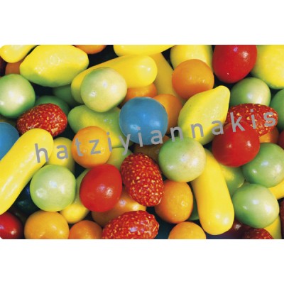 ΦΡΟΥΤΟΚΟΥΦΕΤΑ ΜΕ ΓΕΥΣΗ ΦΡΟΥΤΑ  8 το κιλο  - 9 το κιλο όταν η συσκ.ειναι  4 κιλων  