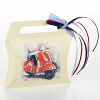 ΧΑΡΤΙΝΟ ΤΣΑΝΤΑΚΙ ΕΚΡΟΥ ΜΕ ΤΥΠΩΜΑ